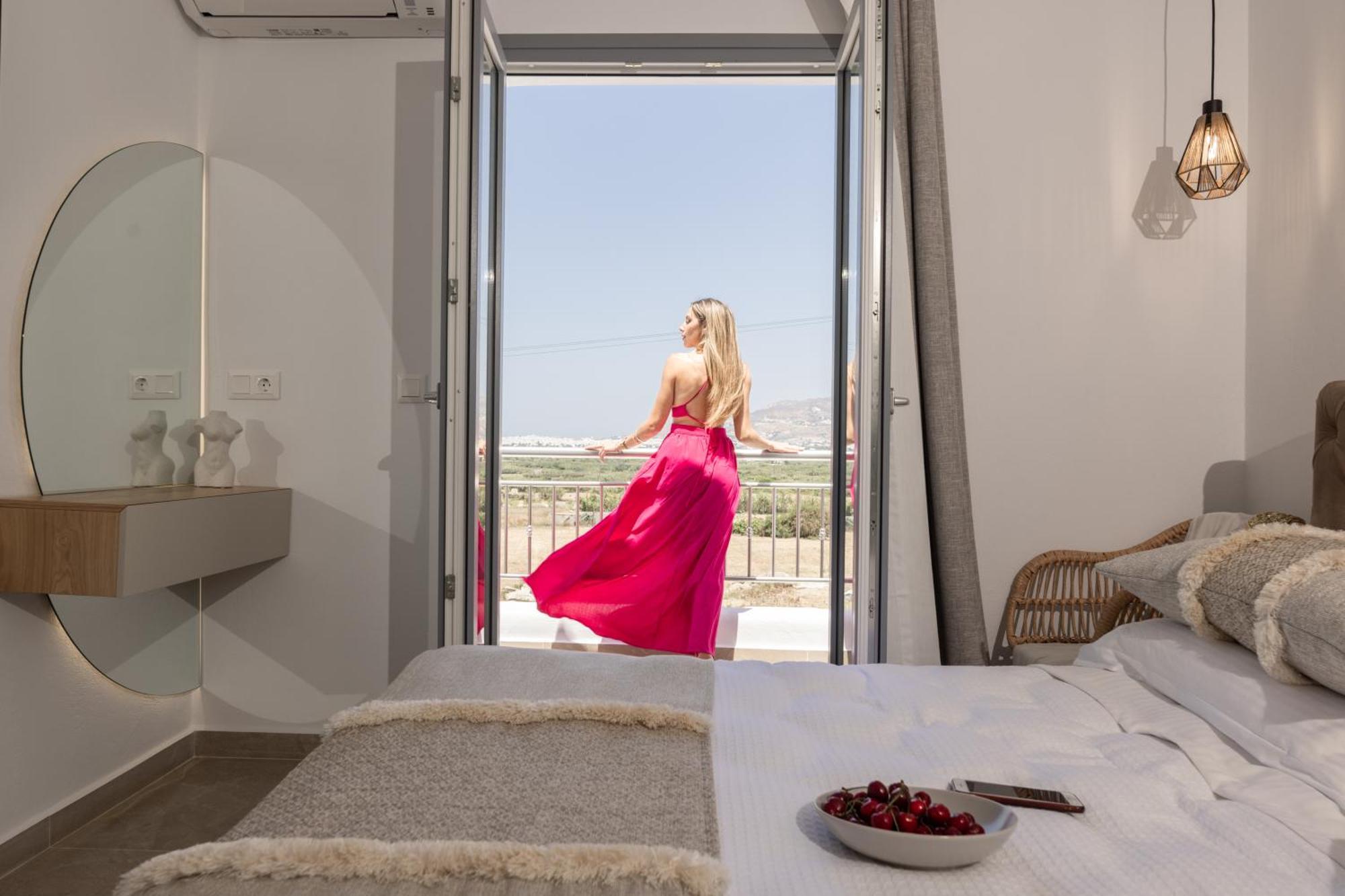 Aeron Villas And Suites Naxos Agia Anna  Eksteriør billede